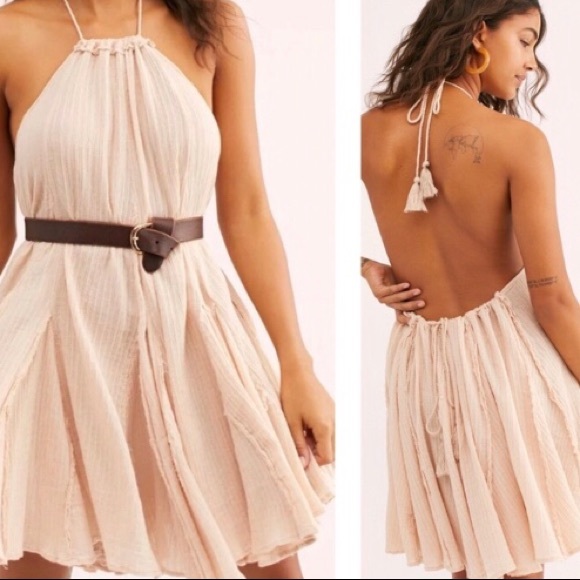 Free People Dresses & Skirts - NWOT Size S People Halter Swing Dress